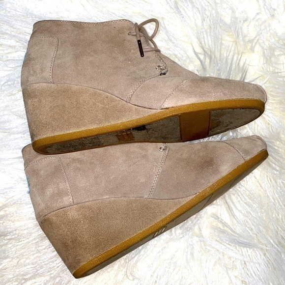 Toms Shoes - Toms wedges size 12W